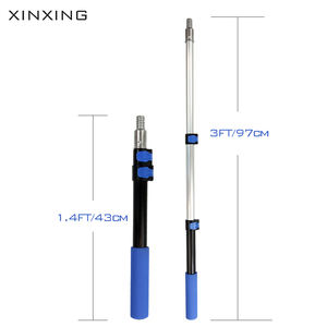 <span class=keywords><strong>Perche</strong></span> <span class=keywords><strong>télescopique</strong></span> en aluminium Xinxing, 3 sections, 3 pieds/0,97 mètre, extension <span class=keywords><strong>pour</strong></span> <span class=keywords><strong>rouleau</strong></span> à <span class=keywords><strong>peinture</strong></span>, manche <span class=keywords><strong>télescopique</strong></span> - Product Image 2