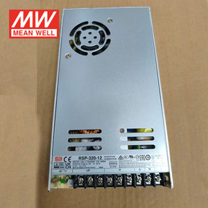 MEAN WELL RSP-320-12 320.4W 12V 26.7A 1U Low Profile AC‑DC Enclosed Power Supply Built-in Active PFC AC88‑264Vac - Product Image 1