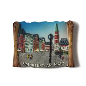 Benutzer definierte Kühlschrank Magnet Harz Handwerk Meer Touristen Souvenir Kühlschrank Magnet für Heim textilien