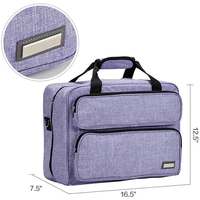 Housse de transport pour Machine à coudre universelle, avec bretelles, sac fourre-tout, couvre-bouche, Compatible avec la plupart des normes, 1 pièce