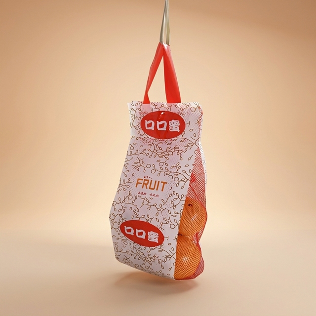 Reusable Small Plastic Packaging Orange Potato Ginger Fruits Vegetable Garlic Onion Net Mesh Bags