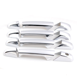 <span class=keywords><strong>4</strong></span> couvre-poignées de porte pour Chevrolet <span class=keywords><strong>Silverado</strong></span> Avalanche Tahoe Suburban GMC Sierra Yukon 2007-2014 - Product Image 1