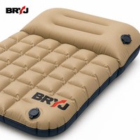 Matelas de couchage gonflable en TPU pour moto, camping, voyage, matelas pneumatique ultraléger imperméable, pliable pour la randonnée, OEM personnalisé