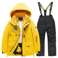 Enfants imperméable Ski veste + pantalon enfants Snowboard costume neige porter Ski vêtements pour enfants Ski costume enfants Ski vêtements