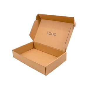 Cajas de Cartón Kraft Personalizadas para Envíos, Rectangulares, Reciclables, Impresión UV, Diseño de Logotipo Aceptado - Product Image 2
