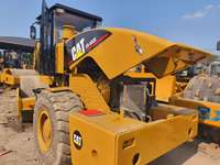 Rouleau compresseur CAT 20T d'occasion, année 2022, faible nombre d'heures, bon état de fonctionnement, rouleau compresseur vibrant / compacteur de sol
