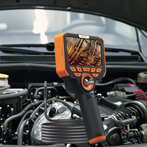 Endoscope industriel BRK-30 Pro avec objectif 6 mm, articulation à 360°, écran LCD 5 pouces, étanche IP67, pour inspection automobile/tuyaux, avec LED - Product Image 1