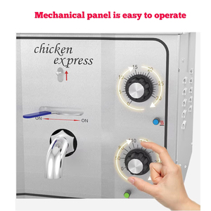<span class=keywords><strong>Friteuse</strong></span> à pression automatique XEOLEO 16L <span class=keywords><strong>3000W</strong></span>, <span class=keywords><strong>friteuse</strong></span> à pression électrique pour poulet, <span class=keywords><strong>friteuse</strong></span> à pression en acier inoxydable, machine à frire profonde - Product Image 5