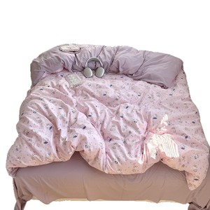 Set di Biancheria da Letto per Dormitorio a 4 Pezzi Ultra-Morbido di Grado Baby con Motivi Anime Cartoon, Universale per Tutte le Stagioni - Product Image 5