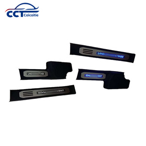 Convient pour Land Cruiser Prado 250, <span class=keywords><strong>seuil</strong></span> <span class=keywords><strong>de</strong></span> porte <span class=keywords><strong>de</strong></span> haute qualité, 4 pièces, avec lumière intégrée, <span class=keywords><strong>barre</strong></span> <span class=keywords><strong>de</strong></span> <span class=keywords><strong>seuil</strong></span>, accessoires <span class=keywords><strong>de</strong></span> voiture - Product Image 2