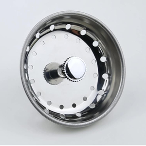 Noir évier de cuisine crépine panier en acier inoxydable <span class=keywords><strong>bassin</strong></span> <span class=keywords><strong>filtre</strong></span> cuisine évier <span class=keywords><strong>Kit</strong></span> de vidange couvercle de vidange en plastique égouttoir cuivre - Product Image 3