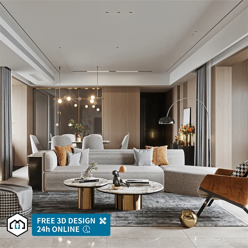 Luxe Woonkamer Interieur Decoratie 3d Rendering Service Majlis Interieur Voor Huis