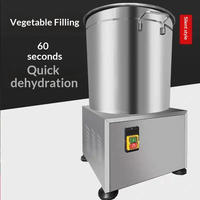 Commerciële groente- en fruitsaladespinner, water- en olieafwasmachine, centrifugale ontwateringsmachine met hoge snelheid
