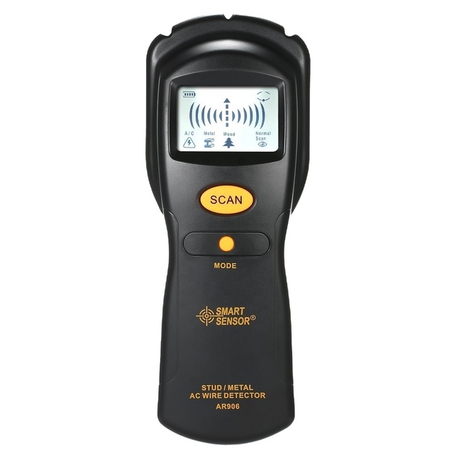 3 in 1 Wood Studs Finder Metal Detector AC Voltage Live Wire Detect Wall Scanner Electric Box Multi-functional LCD Display