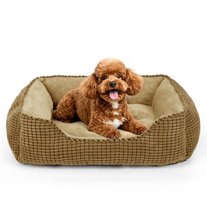 Eco-Friendly Solid Pattern Dog <b>Bed</b> Universal Square <b>Nest</b> for Dogs All Seasons Removable Washable 100% Polyester Fill Made Cloth - Product Image 1
