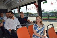 Bus électrique interurbain automatique LHD de 11 m, conçu sur mesure |   24-50 places |   100 km/h, autonomie de 500 km pour les excursions et les trajets
