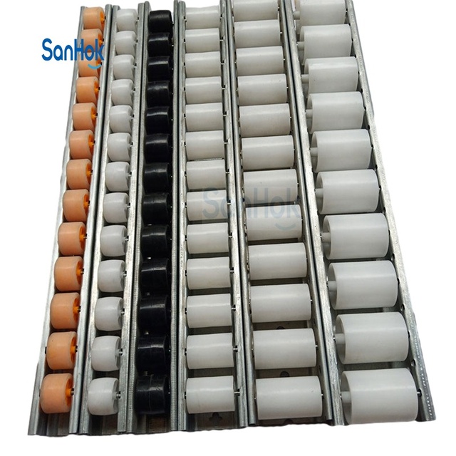 High Quality SK-2B Plastic Wheel Heavy Duty Roller Rail for Lean Pipe Roller Rail Rack System