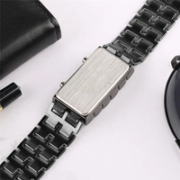 Nouvelle montre numérique pour homme en style Lava, noire, entièrement métallique, avec affichage LED rouge et bleu, étanche IP68, jour/date, 41-43 mm, cadeau sportif
