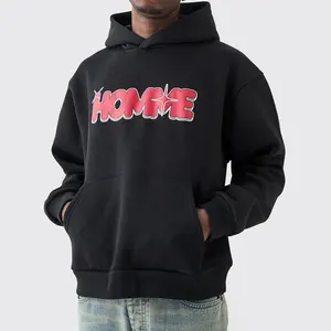 MH014 hoodie puf baskı özel boxy fit hoodies erkekler streetwear hoodie puf baskı