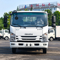 Truk Pagar Ringan Diesel 5-ton 4x2 yang Memenuhi Standar Euro VI, Dilengkapi Bak Kargo Tipe Panel dan Transmisi Otomatis