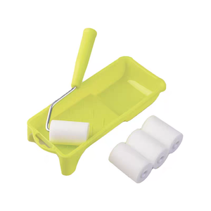 Qixi 4Inch Tự Làm Lớp Nhựa Sâu Cũng Sơn Con Lăn Khay Mini Công Nghiệp/Tự Làm Sơn Công Cụ OEM Hỗ trợ Sơn Bàn Chải Con Lăn Khay - Product Image 4