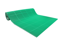 Tapis de sol en PVC creux antidérapant et imperméable pour cuisine et escaliers - Feuilles de caoutchouc (épaisseur 1,2 mm-2,5 mm) Tapis de sol en PVC à mailles creuses