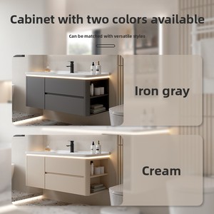 Furniture <strong>Bathroom</strong> <strong>Vanity</strong> Aluminium Honeycomb <strong>Bathroom</strong> Cabinet With Sink <strong>Bathroom</strong> Wash Basin Integrated Basin - Product Image 3