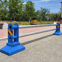 Barrera de Aislamiento de Acero Galvanizado, Barrera Temporal para Control de Multitudes, Grado de Reflectividad Alta para Protección de Seguridad en Aceras