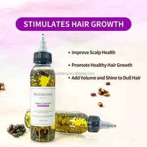 Superventas, 120ml, logotipo personalizado, biotina, crecimiento del cabello, hierbas orgánicas naturales suaves, hierbas para el crecimiento del cabello, aceite de etiqueta privada - Product Image 6