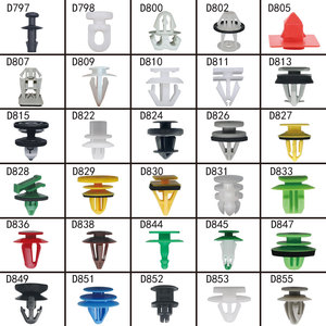 D757 xe nhựa ô tô đẩy loại người lưu giữ bảng điều khiển cửa TRIM Clips - Product Image 1