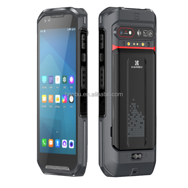 Rugged Waterproof 5.5 Inch 4G LTE Android 13 PDA Industrial Handheld Pda with Optional Bar Code QR Scanner