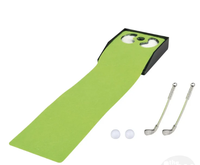Mini Kit de golf de bureau classique pour soulager le stress du bureau, jouet vert, petit jeu de golf avec balle, ensemble cadeau pour bureau