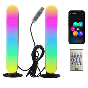 ไฟแถบ LED อัจฉริยะพร้อมรีโมทควบคุม RGB ไฟ LED รถกระบะสำหรับเล่นเกมทีวีตกแต่งบรรยากาศเดสก์ท็อปแสงโดยรอบ - Product Image 2