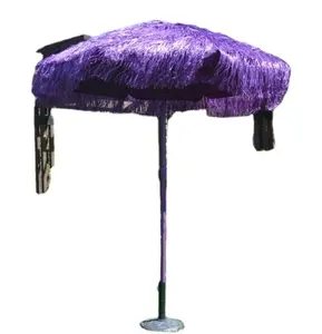 Rieten Patio Tiki Paraplu, Tiki Hut Hawaiian Hula Strandparasol, Stro Paraplu