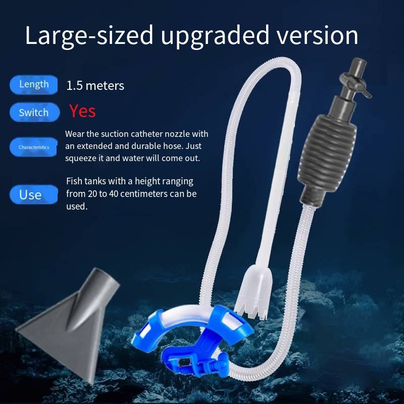 Grey 1.5M B2 water changer + duck beak + fixing frame