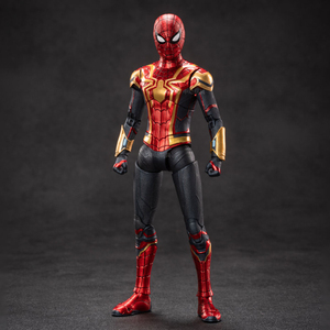 Zd Toys - Figura de Acción Original de Spider-Man: No Way Home, Rojo y Dorado, Escala 1/10, Articulaciones Móviles, 18 cm, 7 Pulgadas - Product Image 3