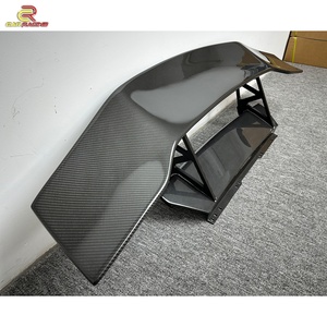 DMC Style Dry Carbon Fiber <b>Rear</b> <b>Spoiler</b> for Lambo Huracan LP610 LP580 2014-2018 Carbon <b>Rear</b> Wing Car Parts Carbon <b>Spoiler</b> - Product Image 4