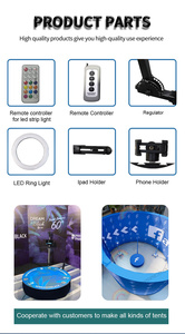 Xách tay 360 độ video máy ảnh không dây tự động xoay Selfie photobooth cho đám cưới kinh doanh Tương thích iPad SLR - Product Image 3