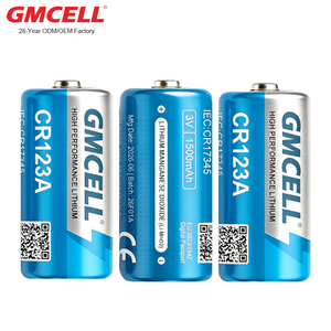3V CR123A แบตเตอรี่ LiMnO2 CR17345 123 แบตเตอรี่ลิเธียมสำหรับไฟฉายยุทธวิธี,ไฟฉายกำลังสูง - Product Image 4
