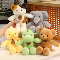 Peluche Lapin en Flanelle Super Douce avec Rembourrage en Coton PP, Cadeau de Fête Unisexe pour Enfants
