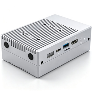Mini PC HT R86S Sin Ventilador, Router Inteligente con Intel Celeron N5105 de Cuatro Núcleos, 8GB/16GB RAM, Puerto de Fibra Óptica SFP+ 10G, Soporte Multi LAN 2.5G RJ45 - Product Image 4