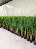 Palmier artificiel en plastique écologique 160 cm pour la décoration intérieure