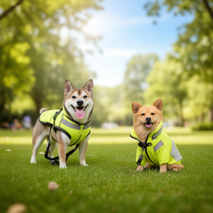 Chaleco de Alta Visibilidad para Perro, Talla M 36x33cm, Ropa Reflectante de Seguridad para Mascotas - Product Image 3