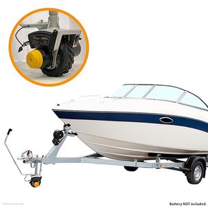 <span class=keywords><strong>Rueda</strong></span> de Maniobra Eléctrica de 12V para Remolques, Carro Motorizado para Remolques de RV y Embarcaciones, Asistencia Eléctrica Fácil para Enganchar Remolques - Product Image 3