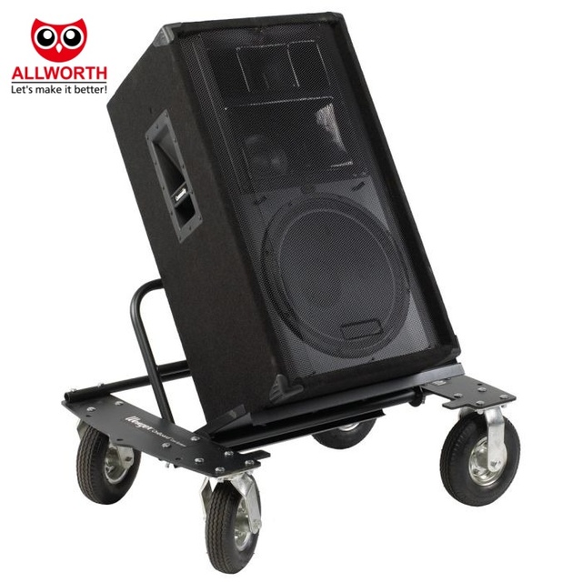 High Quality Onboard Speaker Cart with Accessory Tray for Battery Packs for Easily and Securely Move