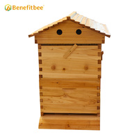 Wachsbeschichteter Holz-Bienenstock mit automatischem Honigfluss