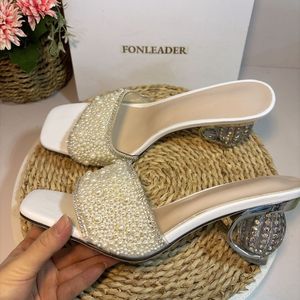 Zapatos de Tacón para Mujer, Diseño Scarpins, Sandalias con Punta Cuadrada Abierta, Tacones Sexys para Mujer - Product Image 6