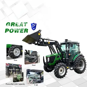 Lansu assembly disc harrow mini four-wheel tractor tractor for sale