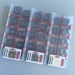 Insertos Cuadrados de Carburo de Tungsteno CNMG120408-HRM AH8015, Diámetro del Orificio de 12 mm, Espesor de la Cuchilla de 0.3 mm para Torno CNC, Personalizable OEM - Product Image 6