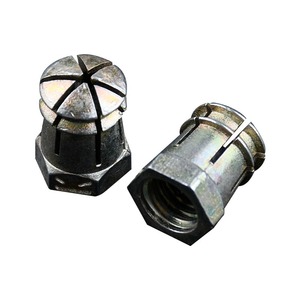 Connecteur d'expansion Yuelide trois-en-un en alliage de zinc M6 pour meubles et armoires, pièce pré-encollée - Product Image 2
